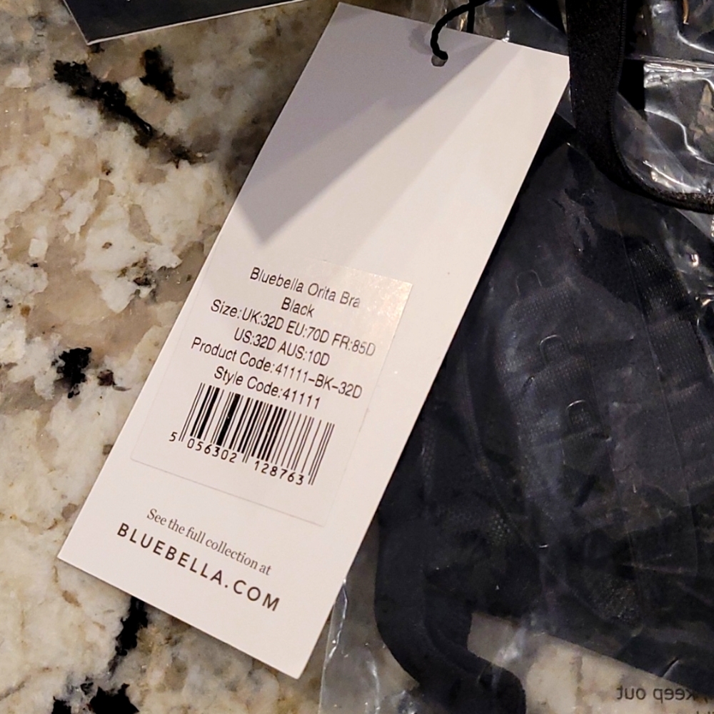 Bluebella Orita open cup bra. 32D. Brand new.  Not opened